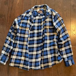 Orvis button down flannel shirt
